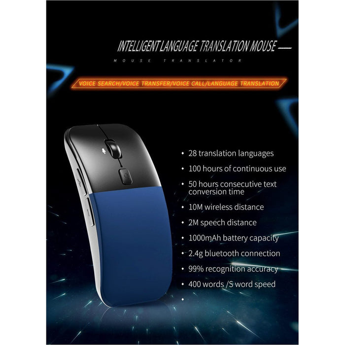 SAMA Intelligent Translation Mouse Blue color-Wireless Mice-SAMA-brands-world.ca