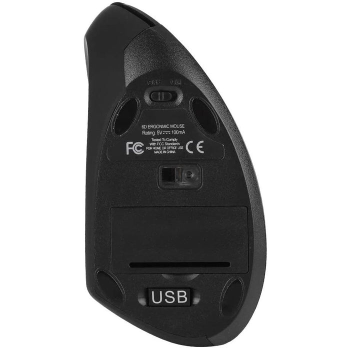SAMA Wireless Vertical Mouse Left-Handed 2.4GHz USB Ergonomic-Wireless Mice-SAMA-brands-world.ca