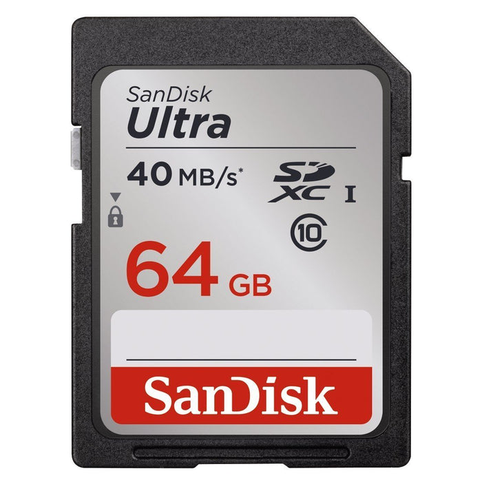 SANDISK SD card 40mb/s sdsdun 64gb-SD, SDHC & SDXC Memory-SanDisk-brands-world.ca