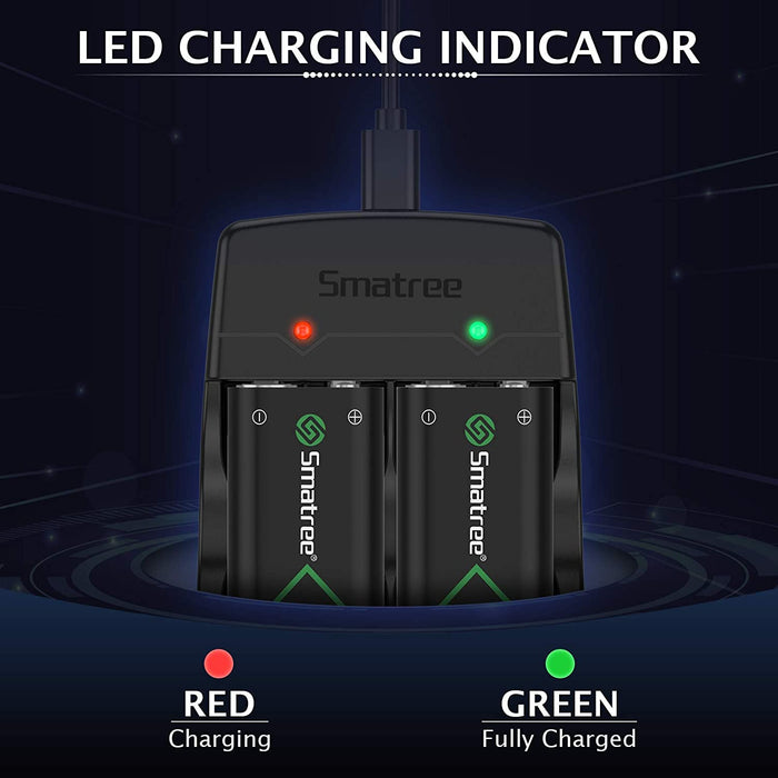 Smatree Rechargeable Battery Compatible for Xbox One /Xbox S/Xbox One...-Xbox One Power Supplies & Battery Packs-SAMA-brands-world.ca