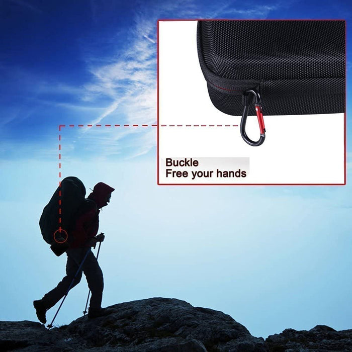 Smatree Smacase G75 Carrying Case for Gopro 5,4,3,3+,2,1,Black&Red-Selfie Sticks & Grips-SAMA-brands-world.ca