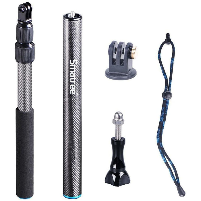 Smatree SmaPole S3C Carbon Fiber Detachable Extendable Floating Pole for...-Selfie Sticks & Grips-SAMA-brands-world.ca