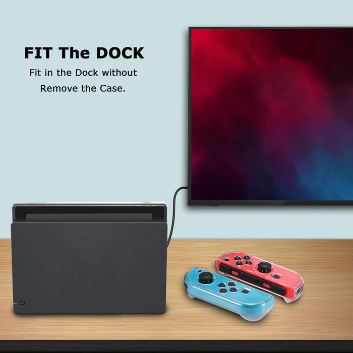 Tasikar Dockable Protective Case Compatible with Nintendo Switch Separable...-Nintendo Switch Skins, Faceplates & Cases-Tasikar-brands-world.ca