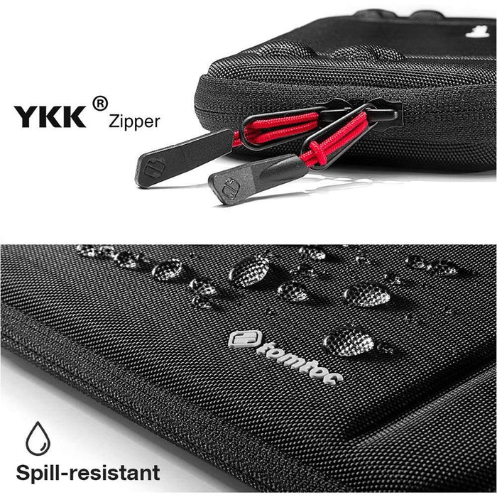 tomtoc Carry Case for Nintendo Switch, Ultra Slim Hard Shell with 10 Black-Nintendo Switch Skins, Faceplates & Cases-SAMA-brands-world.ca