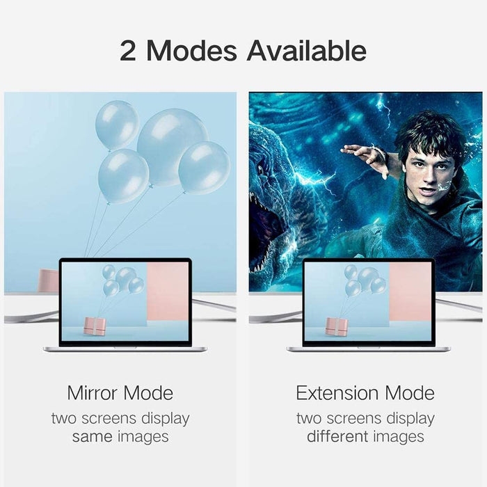 UGREEN 50317 USB-C to HDMI+VGA Converter Silver-Other Cables & Connectors-UGREEN-brands-world.ca