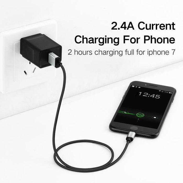 UGREEN Lighting to USB Cable(Aluminum case,Nylon Bradied ).-iPhone Chargers & Cables-UGREEN-brands-world.ca