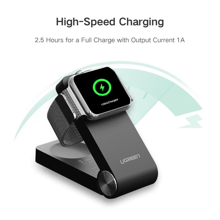 UGREEN Maganetic Charging stand for Apple Watch MFI-Apple Watch Chargers-UGREEN-brands-world.ca