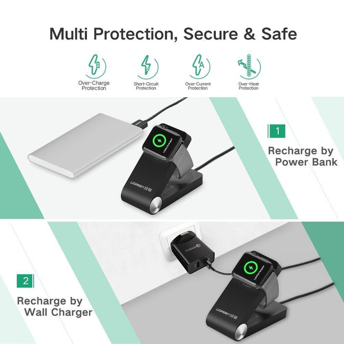 UGREEN Maganetic Charging stand for Apple Watch MFI-Apple Watch Chargers-UGREEN-brands-world.ca