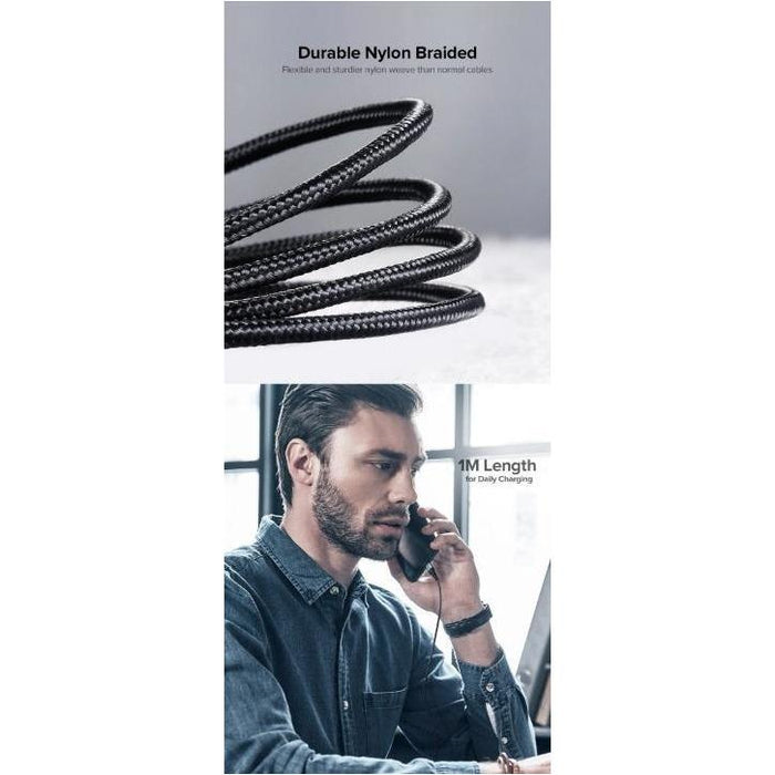 UGREEN Magnetic Cable 1M+Micro B Magnetic Plug (60207+60209 )Grey 1M-Computer USB Cables-UGREEN-brands-world.ca