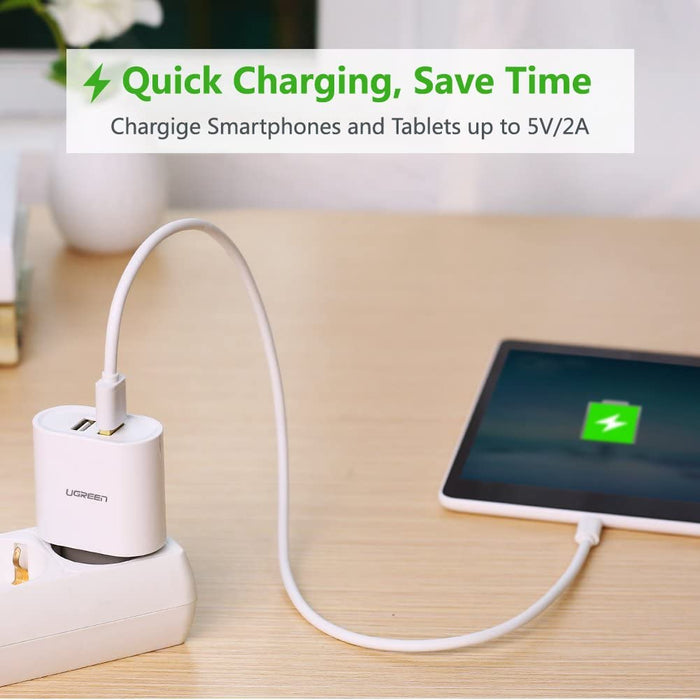 UGREEN Micro-USB male to USB male cable gold-plated 1.5 M-Micro USB Cable-UGREEN-brands-world.ca