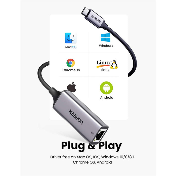 UGREEN Type C Gigabit lan card-USB C Cable-UGREEN-brands-world.ca