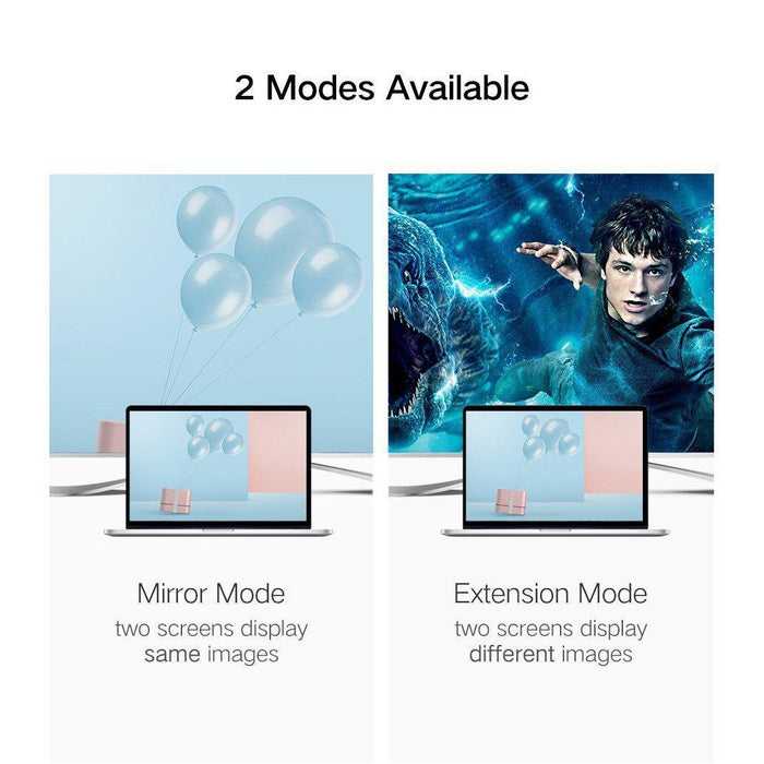 UGREEN Type C to HDMI+VGA Converter-External Video Display Adapters-UGREEN-brands-world.ca