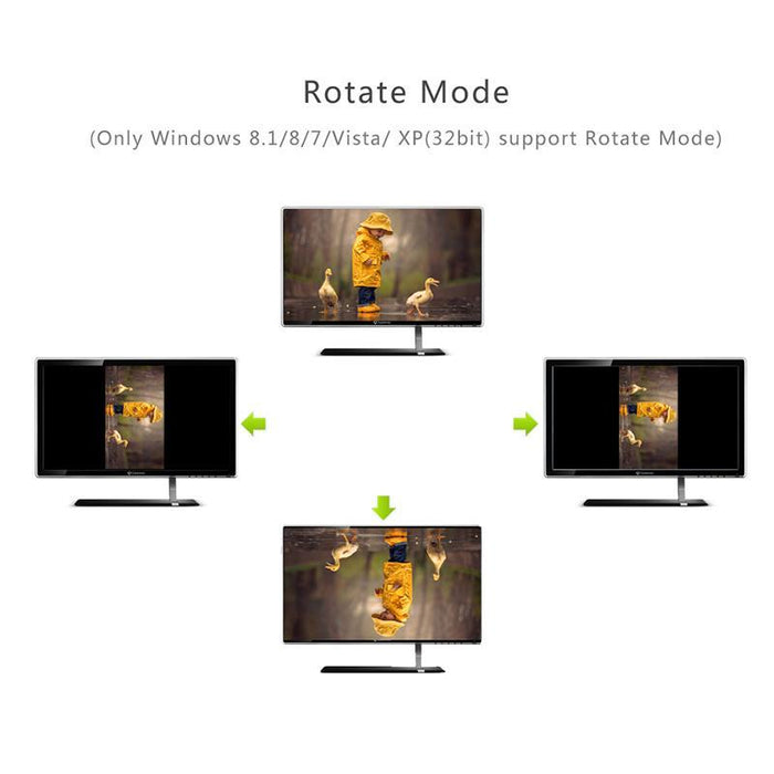 UGREEN USB 3.0 to VGA + 2 ports USB 3.0 + Gigabit lan port-Adapters-UGREEN-brands-world.ca