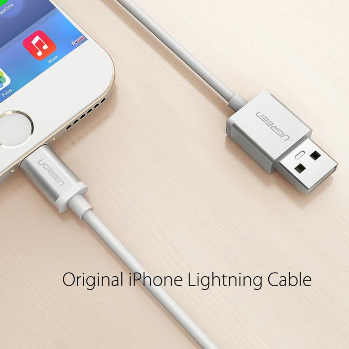 UGREEN USB to Lighting cable with MFI - Aluminium Case for iphone 5/5C/5S/6/6plus/ipad mini etc-iPhone Chargers & Cables-UGREEN-brands-world.ca