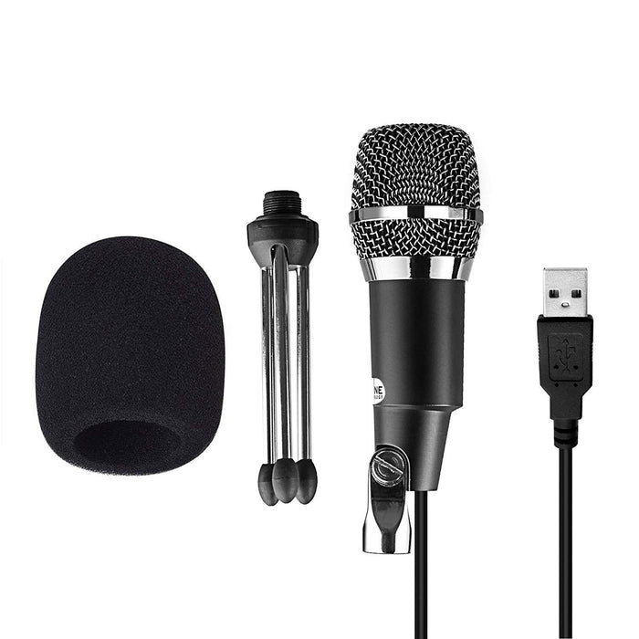 USB Microphone,Fifine Plug and Play PC Computer Condenser Microphone for...-Condenser Mics-FIFINE TECHNOLOGY-brands-world.ca