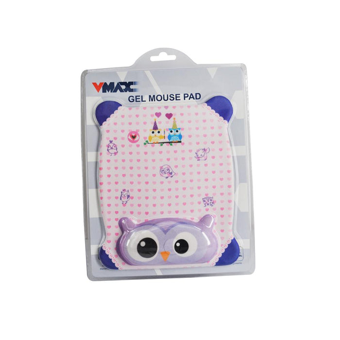 Vmax Gel Mouse Pad Made From Nylon Textile VMP-103, Yellow-.-V-MAX-brands-world.ca