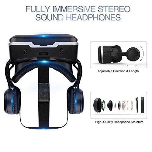 VR Headset Virtual Reality Headset,VR Glasses,VR Goggles -Compatible for...-Virtual Reality Accessories-VR SHINECON-brands-world.ca