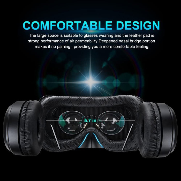 Vr Shinecon Headset for Phone Cool Virtual Reality Goggles Beginner,...-Virtual Reality Accessories-VR SHINECON-brands-world.ca