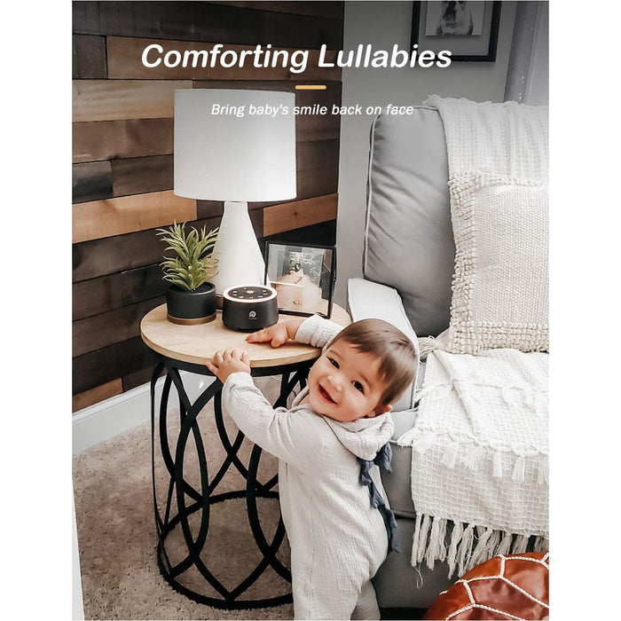 White Noise Machine - Dreamegg Sound for Baby Kid Adult, Black-Baby Sound Machines-Dreamegg-brands-world.ca