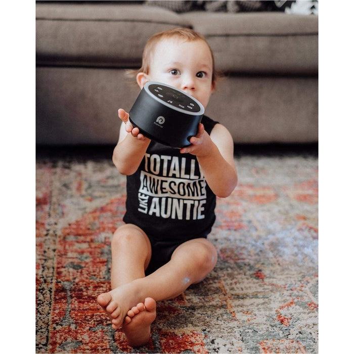 White Noise Machine - Dreamegg Sound for Baby Kid Adult, Black-Baby Sound Machines-Dreamegg-brands-world.ca