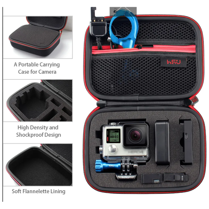 Compact GoPro Small Carrying Case - Secure Storage Solution