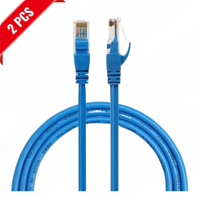 [2 Pack] UGREEN CAT6 UTP LAN CABLE [8.9ft / 3M ] BLUE