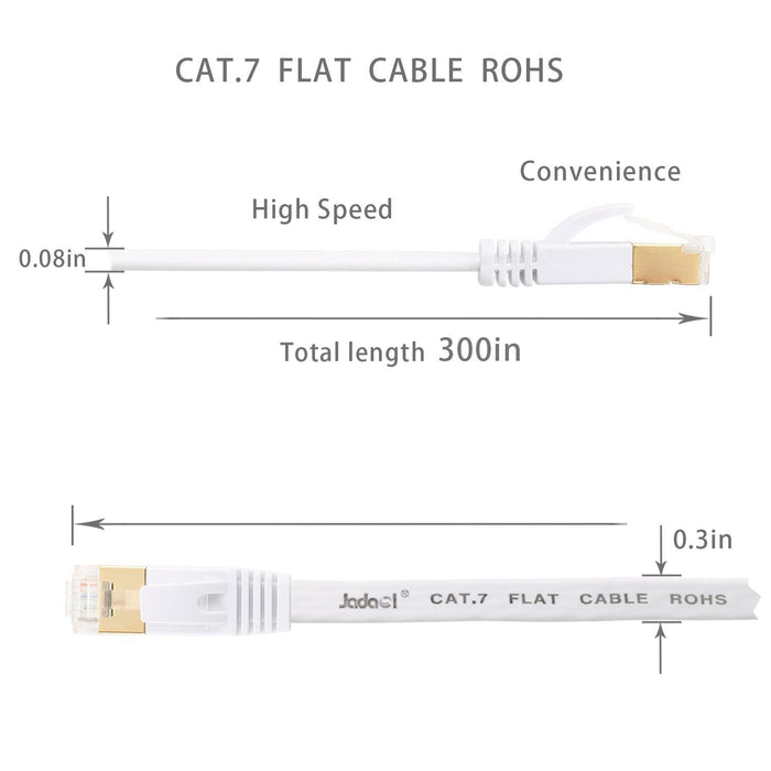 CAT7 SSTP PATCH CABLE 10M-Ethernet Cables-V-MAX-brands-world.ca