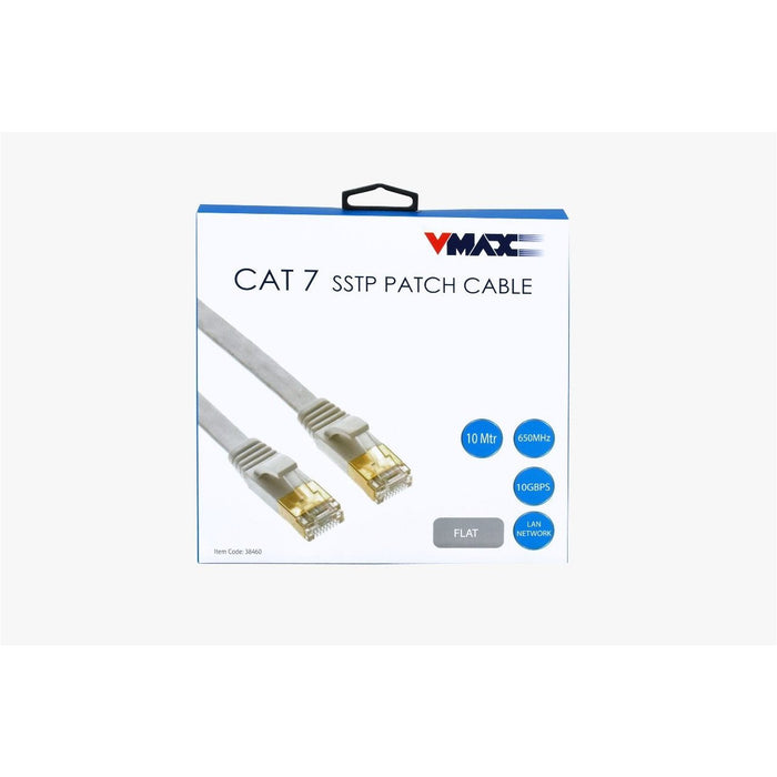 CAT7 SSTP PATCH CABLE 10M-Ethernet Cables-V-MAX-brands-world.ca