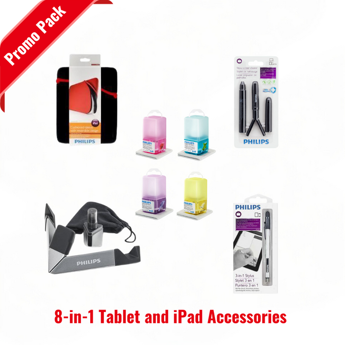 Promo Pack 8-in-1 Tablet and iPad Accessories