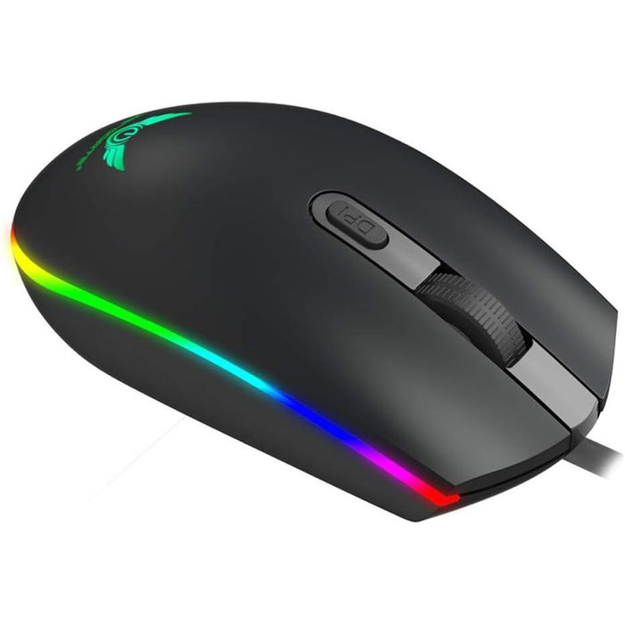 RGB Wired Gaming Mouse 1600dpi (Black)