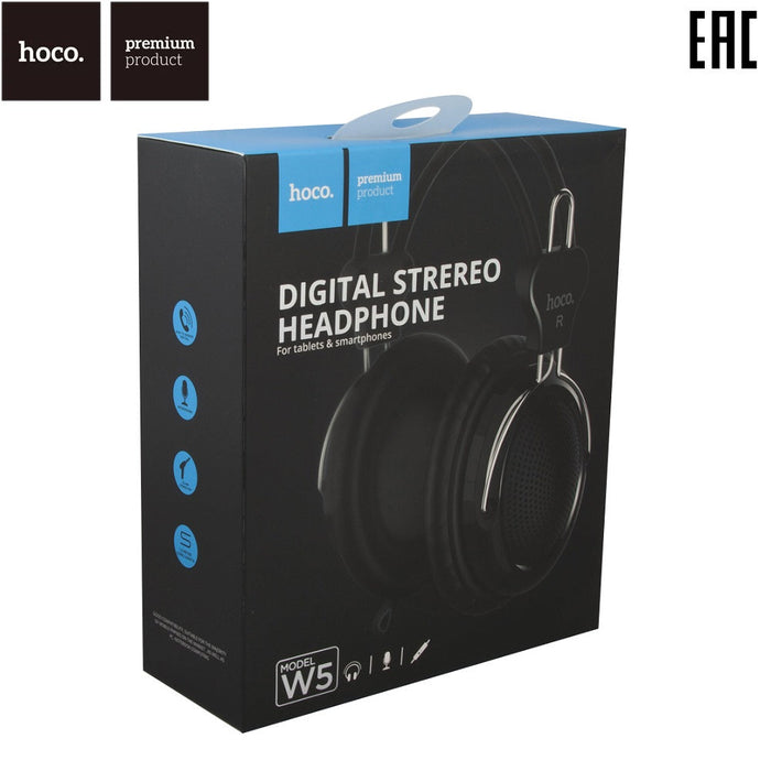 [Open Box] Wired headphones with mic adjustable head beam