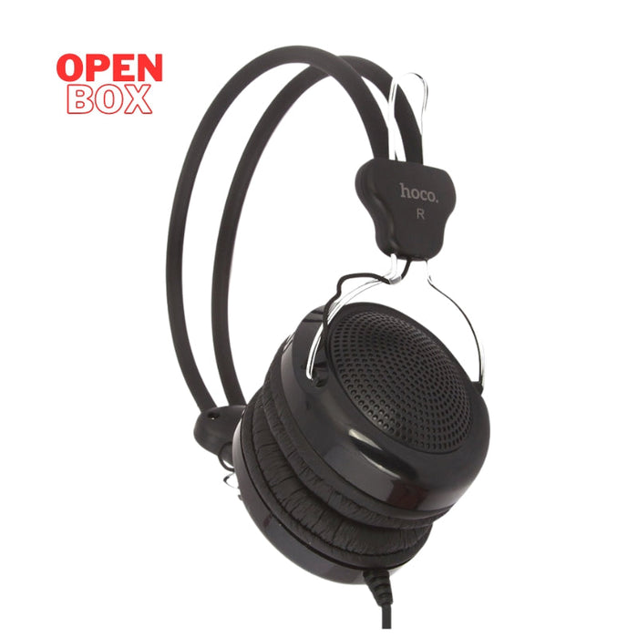 [Open Box] Wired headphones with mic adjustable head beam