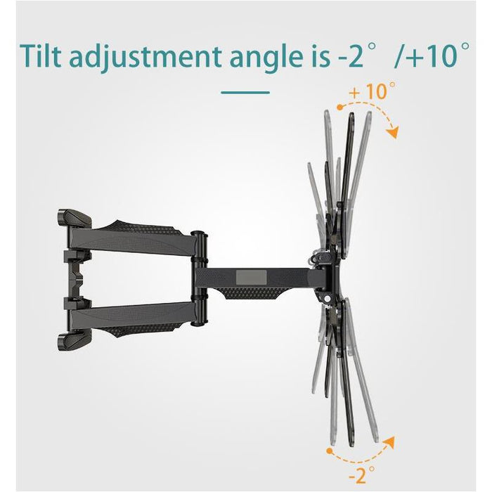 [Open Box] Full Motion TV Wall Mount for 40-75 Inch LED LCD TV/Monitor