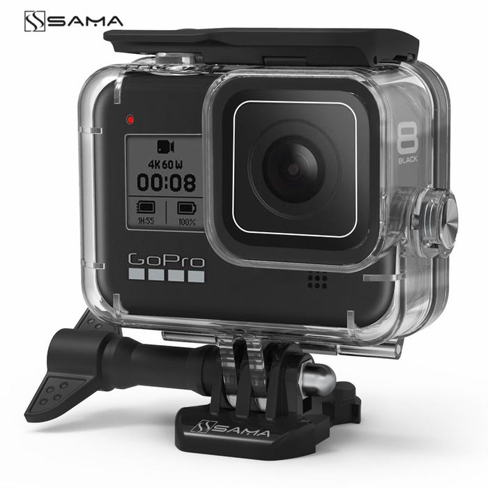 SAMA Go Pro Hero8 Waterproof Housing Case SACH-088-Heavy Duty Camera Cases-SAMA-brands-world.ca