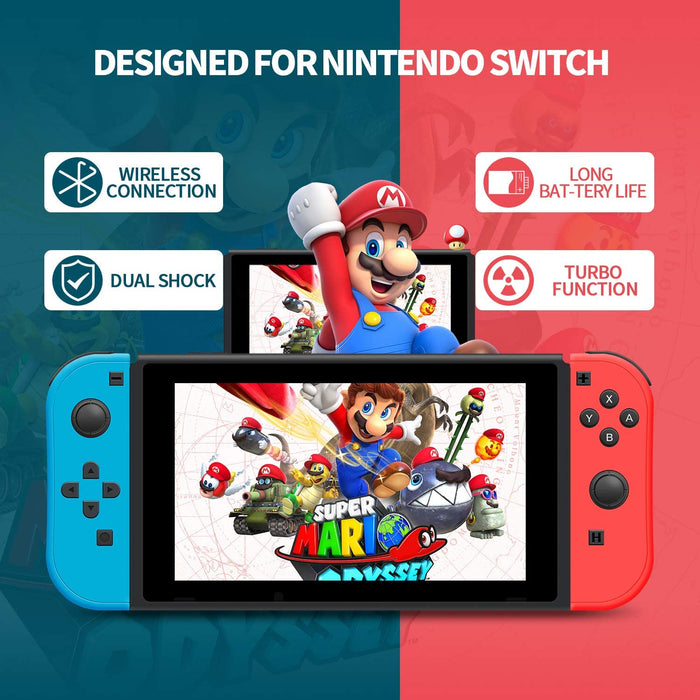 Joy-Con (B)/(R) Neon Blue/Red For Nintendo Switch