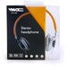 VMAX Stereo Headphone Steel With Mic - VH-O400-On-Ear Headphones-V-MAX-brands-world.ca