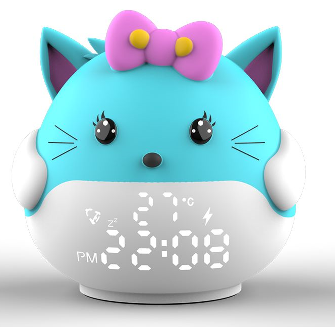 SAMA Intelligent Cat Alarm Clock, for kids (silicone)