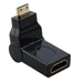 [2 Pack] Multi Angle HDMI Female To HDMI Adapter Black-Adapters-V-MAX-brands-world.ca