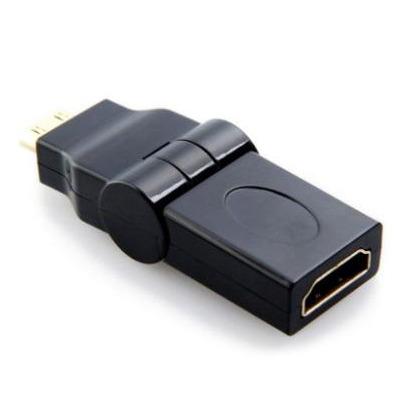 [2 Pack] Multi Angle HDMI Female To HDMI Adapter Black-Adapters-V-MAX-brands-world.ca