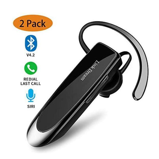 2 Pack Single Ear Wireless Earphones 24 hrs In Ear Earphone-Bluetooth Headsets-Link Dream-brands-world.ca