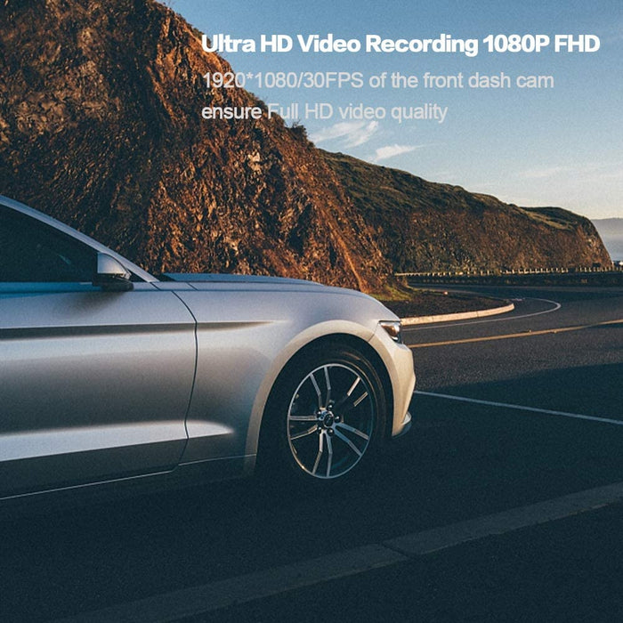 [2020 New Version] Apexcam Dash Cam 4" IPS 1080P FHD Driving Recorder...-Backup Cameras-Apexcam-brands-world.ca