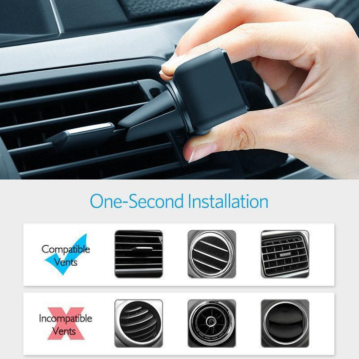 [2Pack] UGREEN Car Phone Mount Car Cradle Air Vent 360 ° Rotatable 3"-6.5" Phone Holder-Phone Ring Holders & Grips-UGREEN-brands-world.ca