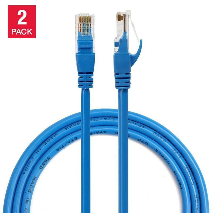 [2Pack] UGREEN CAT6 UTP LAN CABLE [3.3ft / 1M ] BLUE-Ethernet Cables-UGREEN-brands-world.ca