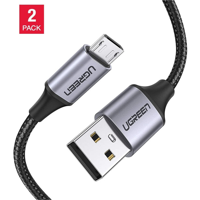 [2Pack ] UGREEN Micro USB Cable USB to Micro USB 2.0 (3FT)-USB Cables-UGREEN-brands-world.ca