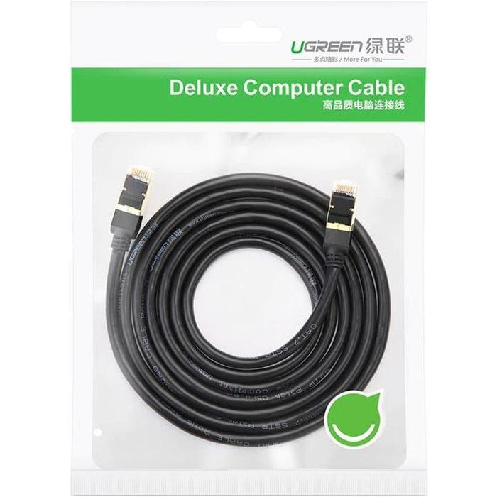 [2Pack]UGREEN CAT7 LAN CABLE RJ45 10 Gigabit 600Mhz [6 ft / 2M ] BLACK-Ethernet Cables-UGREEN-brands-world.ca