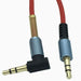3.5mm Male to Male Extension Aux Audio Coiled Spiral Cable 1.5M-Audio Cables-V-MAX-brands-world.ca
