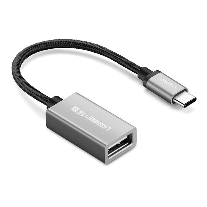 USB C to USB Adapter, Braided Type C Male to USB Female OTG Data Cable