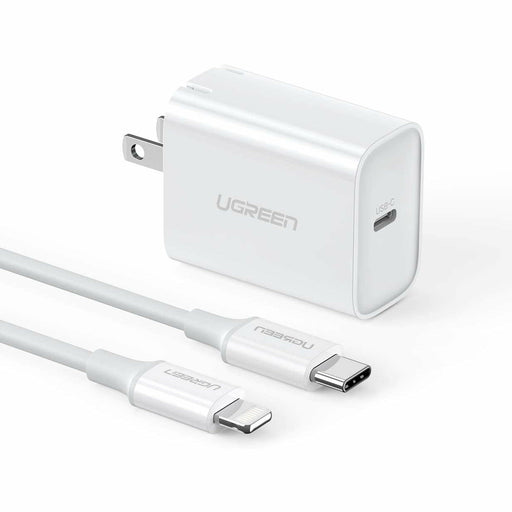 USB C charger 18W power transmission, with USB-C to lightning cable MFI…… UGREEN-brands-world.ca