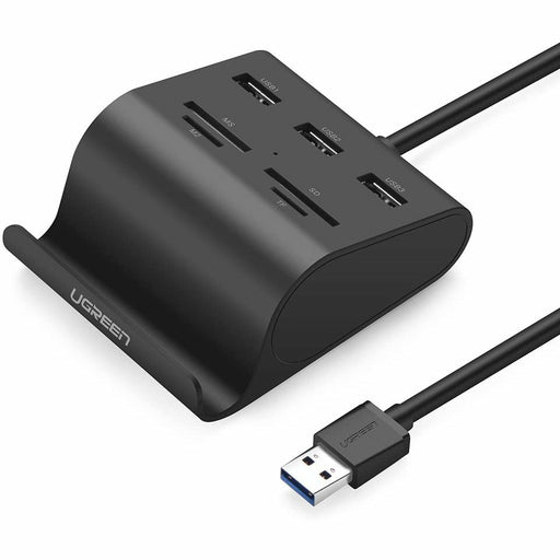 SD card reader with 3-foot cable USB 3.0 hub 3-port hub... UGREEN-brands-world.ca