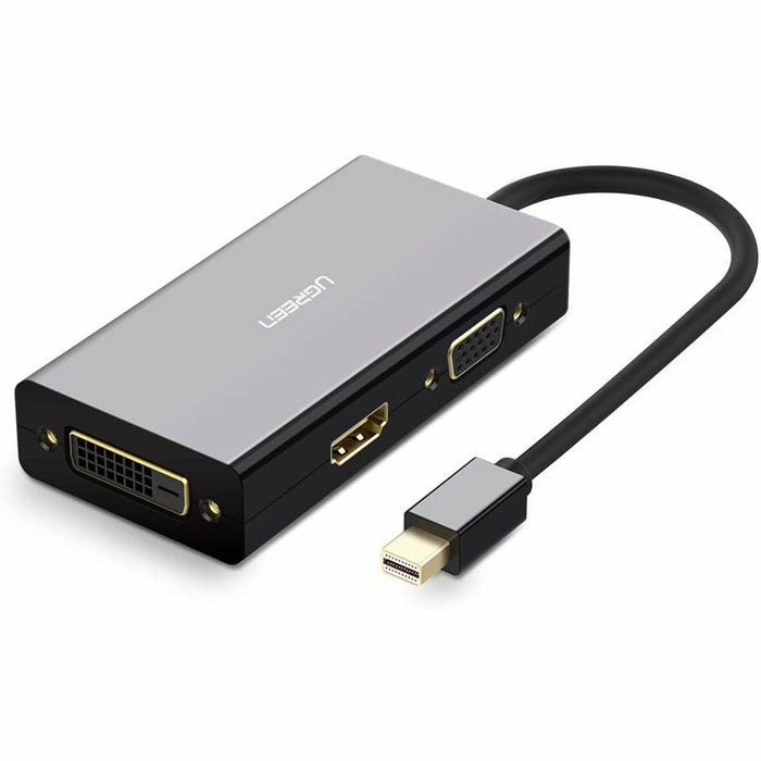 Mini DisplayPort Thunderbolt to HDMI DVI VGA adapter 4K black UGREEN-brands-world.ca